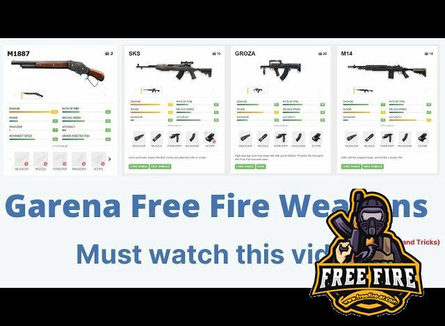 free fire weapons